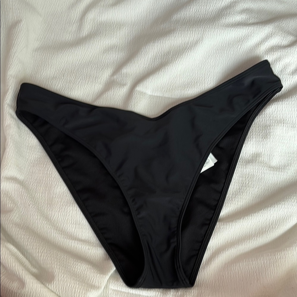 Hollister Black cheeky bikini bottoms